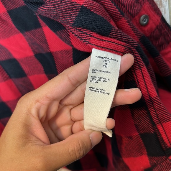 Woolrich Buffalo Plaid Button  Up Size M - Picture 3 of 5